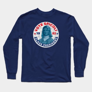 Vote Spicoli For Class President 1982 Worn Out Long Sleeve T-Shirt